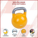 16KG Pro-Grade Steel KettleBell-8