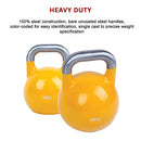 16KG Pro-Grade Steel KettleBell-9