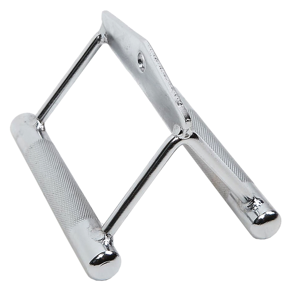 Close Grip Seated Row Handle – Triangle Cable Attachment Bar for Gym Machines