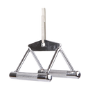 Close Grip Seated Row Handle – Triangle Cable Attachment Bar for Gym Machines-5