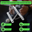 Close Grip Seated Row Handle – Triangle Cable Attachment Bar for Gym Machines-8
