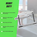 Close Grip Seated Row Handle Bar Triangle Cable Attachment-9