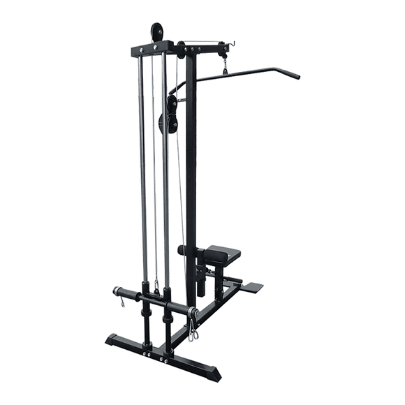 Lat Pulldown Low Row Fitness Machine – Home Gym Strength Trainer