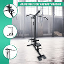 Lat Pulldown Low Row Fitness Machine – Home Gym Strength Trainer-10