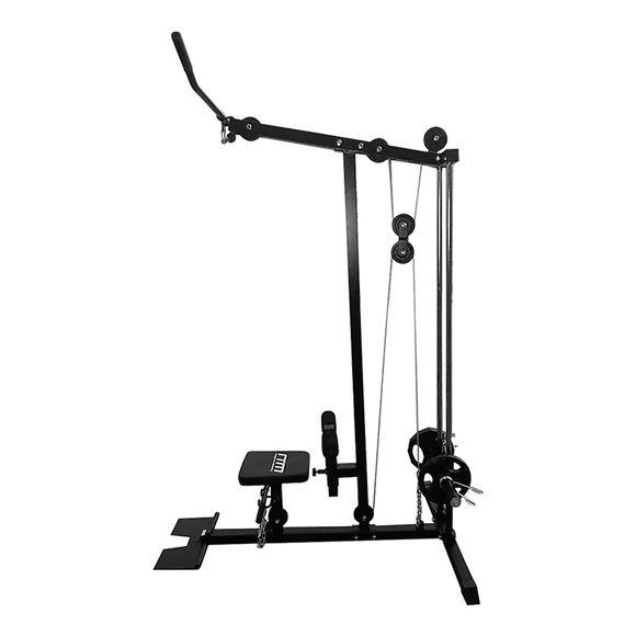 Lat Pulldown Low Row Fitness Machine – Home Gym Strength Trainer