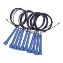 5x CrossFit Speed Skipping Rope Wire – Adjustable Jump Ropes for Fitness & Boxing-3