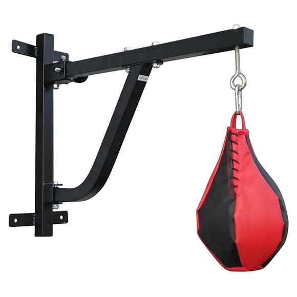 Boxing Punching Bag Wall Pivot Rack – Swivel Mount for Home Gym