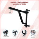 Boxing Punching Bag Wall Pivot Rack – Swivel Mount for Home Gym-8