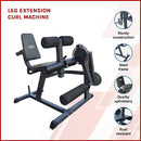 Leg Extension Curl Machine – Adjustable Home Gym Quad & Hamstring Workout Bench-3