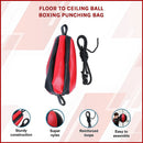 Floor to Ceiling Ball Boxing Punching Bag – Speed Reaction Training Equipment-2