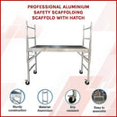 Professional Aluminium Safety Scaffolding Scaffold With Hatch-6
