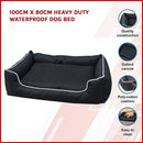100cm x 80cm Heavy Duty Waterproof Dog Bed-4