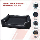 120cm x 100cm Heavy Duty Waterproof Dog Bed-2