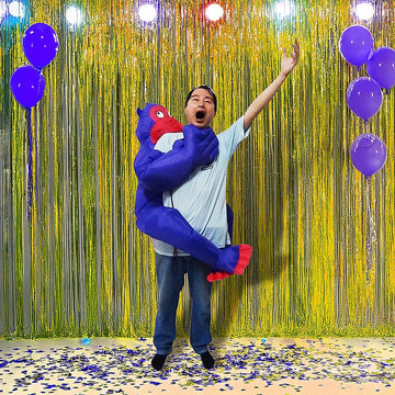 GORILLA Fancy Dress Inflatable Suit -Fan Operated Costume - 0