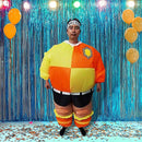 FOOTBALL Fancy Dress Inflatable Suit -Fan Operated Costume-2