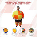 FOOTBALL Fancy Dress Inflatable Suit -Fan Operated Costume-3