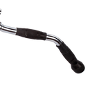 Randy & Travis Rubber-Coated Revolving Curl Row Bar Attachment for Gyms-4