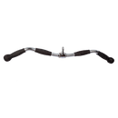 Randy & Travis Rubber-Coated Revolving Curl Row Bar Attachment for Gyms-4