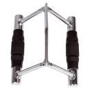 Rubber-Coated Close Grip Triangle Attachment for Lat Pulldown-3