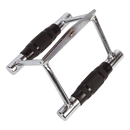 Rubber-Coated Close Grip Triangle Attachment for Lat Pulldown-5