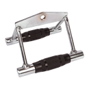 Rubber-Coated Close Grip Triangle Attachment for Lat Pulldown-6