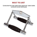 Rubber-Coated Close Grip Triangle Attachment for Lat Pulldown-7