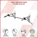 Wall Mounted Chin Up Bar Pull Up-3