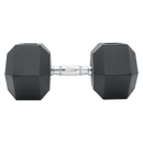 25KG Commercial Rubber Hex Dumbbell Gym Weight-5