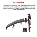 Foldable Incline Sit Up Bench for Home Gym Ab Workout Training-6
