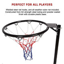 Netball Ring with Stand Portable Pole Height Adjustable-8