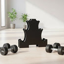 12kg Dumbbell Weights Set with Rack for Home Gym Training-2