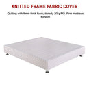 King Bed Ensemble Frame Base-12