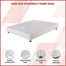 King Bed Ensemble Frame Base-3
