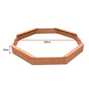 Kids Sand Pit Large Octagonal Wooden Sandpit-11
