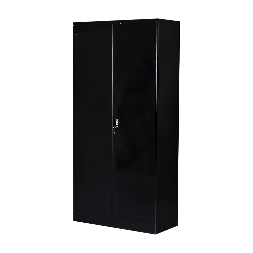 Two-Door Shelf Office Gym Filing Storage Locker Cabinet Safe