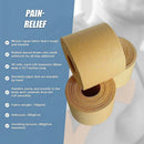 Premium Rigid Sports Strapping Tape - 30 Rolls of 38mm X 13.7M-10