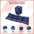 5kg Adjustable Ankle/Wrist Weight Straps-2