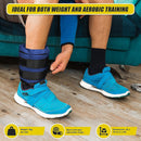 5kg Adjustable Ankle/Wrist Weight Straps-9