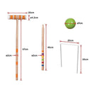 Croquet Set For Up To 6 Players Complete Outdoor Lawn Game Set For Family Gatherings And Events-10