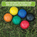 Croquet Set - Up to 6 Players-6