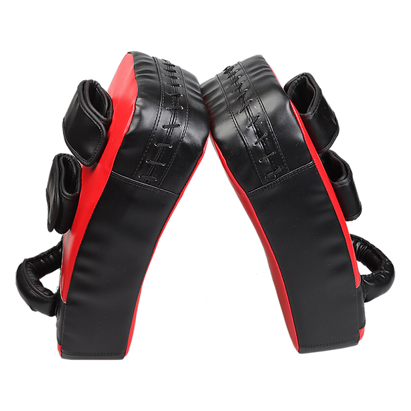 2 x Thai Boxing Punch Focus Pad Mitts Training Strike Shields Set