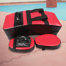Kicking Boxing Sparring Shield & Punching Pad Mitts Combo-2