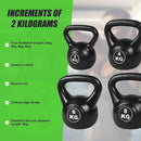 4pcs Exercise Kettle Bell Weight Set 20KG-3