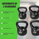 4pcs Exercise Kettle Bell Weight Set 20KG-9