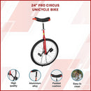 24 Inch Pro Circus Unicycle for Performance Training Indoor Show Use-5