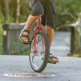 24'' Pro Circus Unicycle Bike - 0