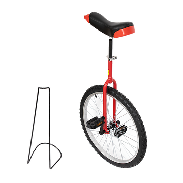 24 Inch Pro Circus Unicycle for Performance Training Indoor Show Use