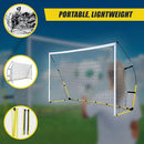 8' x 5' Soccer Football Goal Foot Portable Net Quick Set Up-4