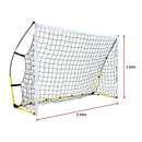 8' x 5' Soccer Football Goal Foot Portable Net Quick Set Up-10