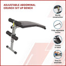 Adjustable Abdominal Crunch Sit Up Bench-2